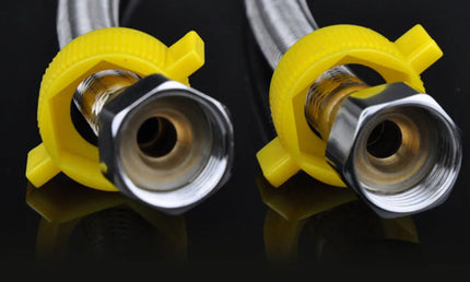 Furtun Flexibil Antiexplozie din Oțel Inoxidabil – 1/2 Inch, 30/50cm, Pentru Bucătărie și Baie