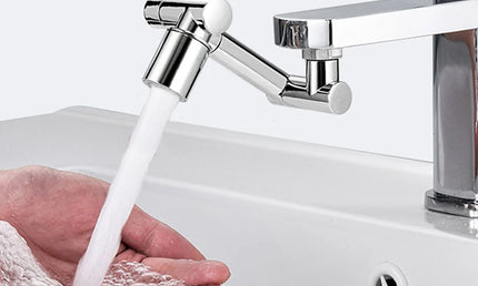 Extensor pentru Robinet cu Aerator 1440° – Filtru Antistropire și Economisire Apă