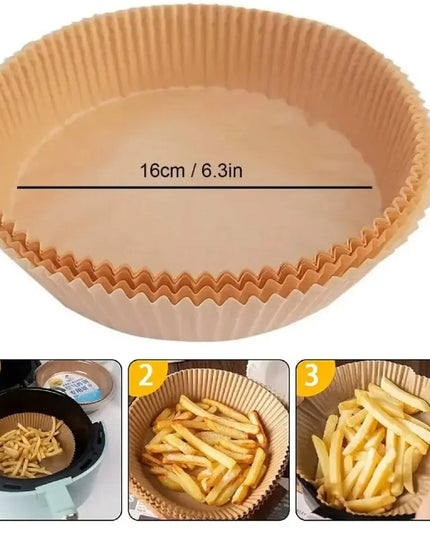 Formă Siliconică de Unică Folosință pentru Air Fryer, Cuptor și Friteuză
