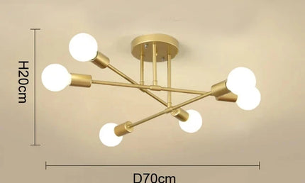 Lampă Suspendată Minimalistă, pentru Dormitor și Living