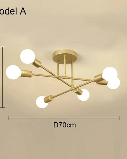 Lampă Suspendată Minimalistă, pentru Dormitor și Living