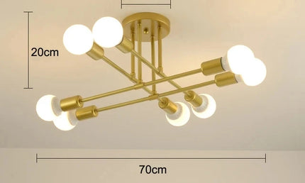 Lampă Suspendată Minimalistă, pentru Dormitor și Living