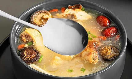 Lingură Mare din Oțel Inoxidabil pentru salate