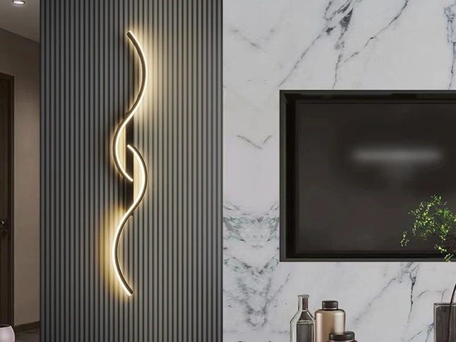 Aplica LED Modernă Minimalistă – Lumină de Perete pentru Dormitor și Living