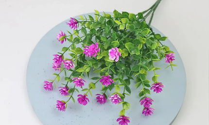 Buchet de Flori Artificiale Rezistente la UV - Decorațiuni Elegante pentru Interior și Exterior