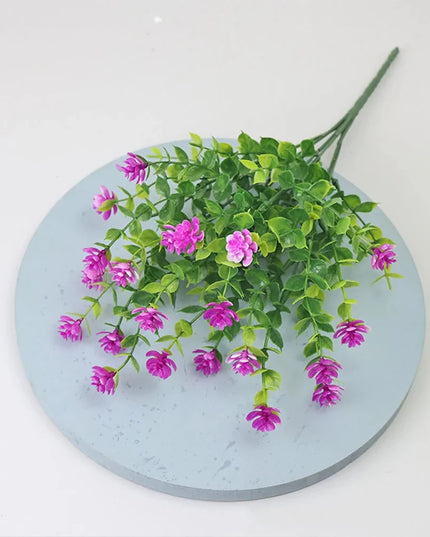 Buchet de Flori Artificiale Rezistente la UV - Decorațiuni Elegante pentru Interior și Exterior