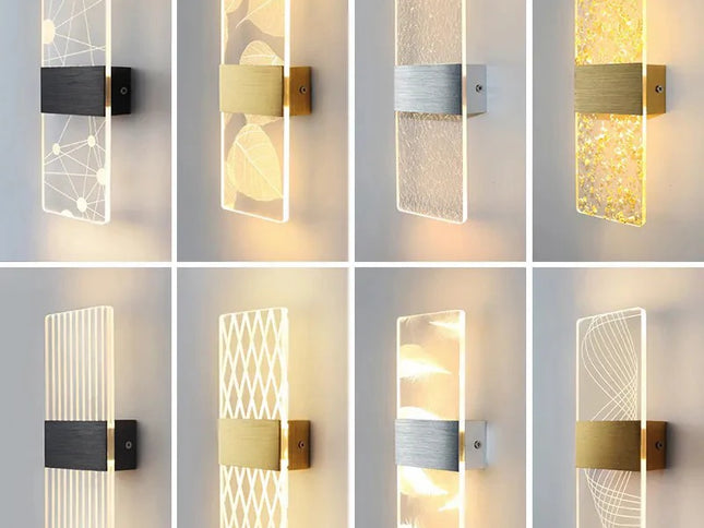 Aplica LED Modernă din Acril 6W – Lumină Nordică pentru Decor Interior