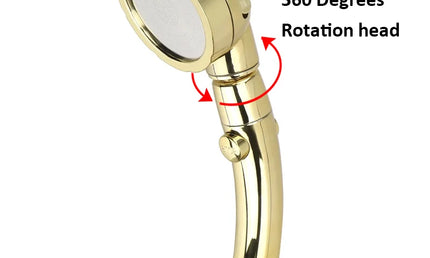 Pălărie de Duș Universală cu Presiune Ridicată – 3 Moduri Reglabile, Economisire Apă