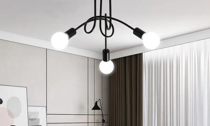 Candelabru Nordic Negru