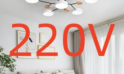 Candelabru LED Modern 3 Culori pentru Living, Dormitor, Hotel și Birou