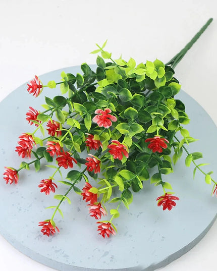 Buchet de Flori Artificiale Rezistente la UV - Decorațiuni Elegante pentru Interior și Exterior