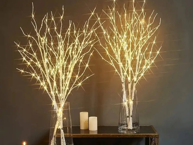 Ramură LED pentru Decorațiuni Festive BirchLight