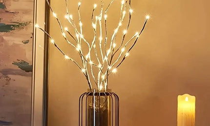 Ramură LED pentru Decorațiuni Festive BirchLight