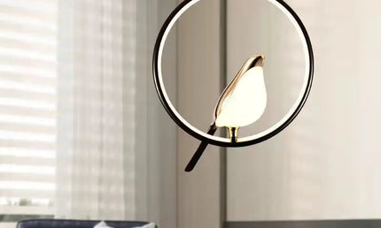 Lustră LED Păsăruță Magpie – Lampă Suspendată Modernă pentru Dormitor și Living