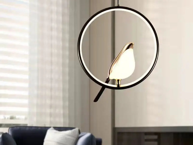 Lustră LED Păsăruță Magpie – Lampă Suspendată Modernă pentru Dormitor și Living