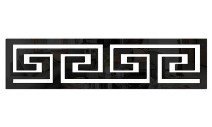 Autocolante Oglinzi Acrilice 3D, 12 Bucăți, 20x5cm, Ideal pentru Decorarea Colțurilor și Tavanelor, Autoadezive