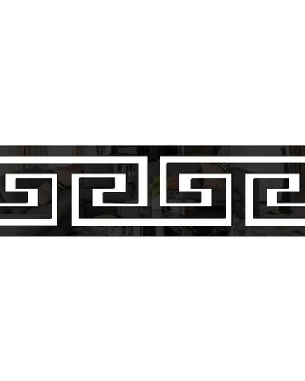 Autocolante Oglinzi Acrilice 3D, 12 Bucăți, 20x5cm, Ideal pentru Decorarea Colțurilor și Tavanelor, Autoadezive