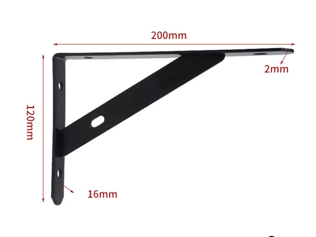 Consolă rezistentă pentru rafturi grele, suport pentru polițe