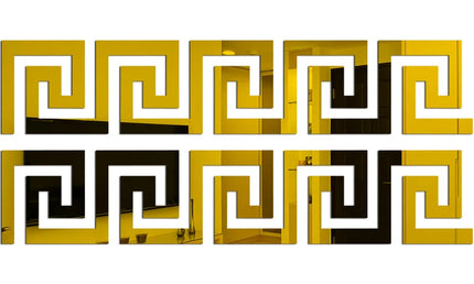 Bandă Decorativă Acrilică cu Efect de Oglindă
