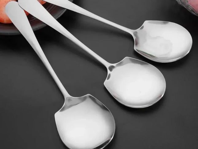 Lingură Mare din Oțel Inoxidabil pentru salate