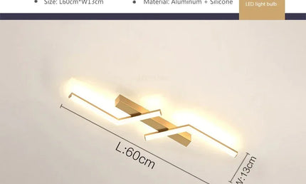 Plafonieră LED Minimalistă pentru Tavan, pentru Living și Birou