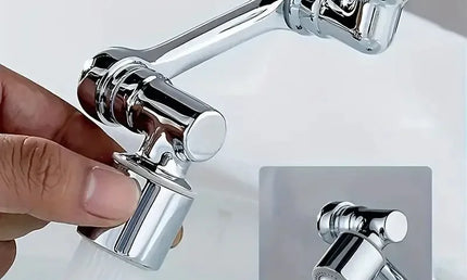 Set 2 Extensoare pentru Robinet cu Braț Mecanic – Rotire 1080° pentru Chiuvetă Baie