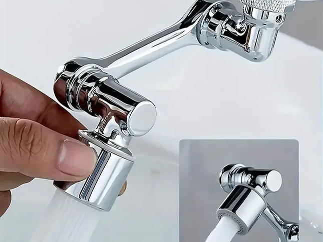 Set 2 Extensoare pentru Robinet cu Braț Mecanic – Rotire 1080° pentru Chiuvetă Baie