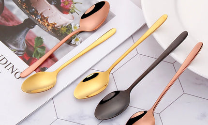 GoldElegance Set – Lingurițe Premium pentru Cafea și Deserturi