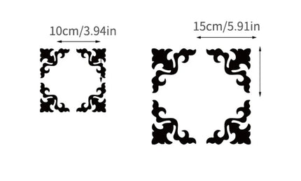 Sticker Decorativ pentru Mobilier - Oglindă 3D Autocolantă