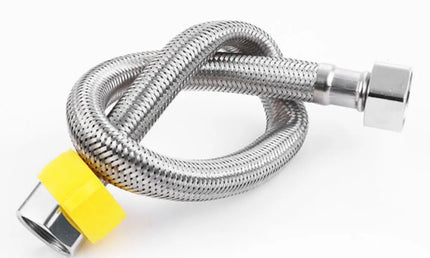 Furtun Flexibil Antiexplozie din Oțel Inoxidabil – 1/2 Inch, 30/50cm, Pentru Bucătărie și Baie