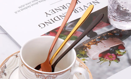 GoldElegance Set – Lingurițe Premium pentru Cafea și Deserturi