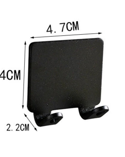 Suport de perete pentru Aparatul de Ras din Aluminiu – Organizator Montabil pe Perete, Fără Găurire, Design Elegant pentru Baie
