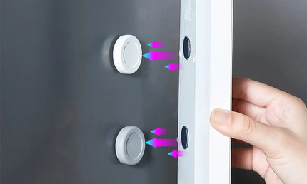 Suport magnetic puternic: Organizator pentru telecomenzi și unelte, montare pe perete