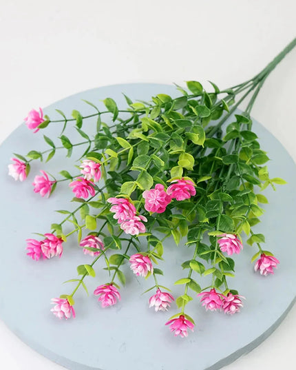 Buchet de Flori Artificiale Rezistente la UV - Decorațiuni Elegante pentru Interior și Exterior