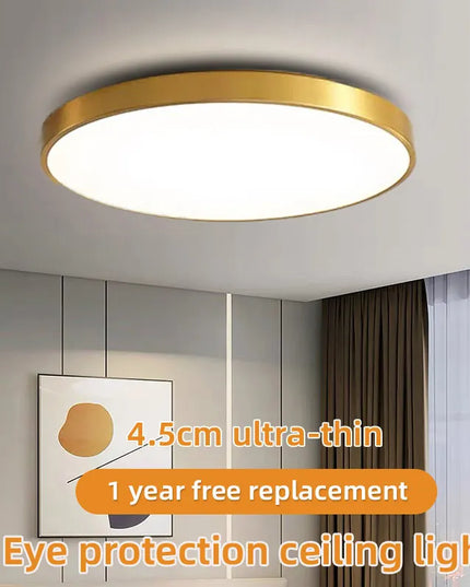 AquaGlow Ultra – Plafonieră LED Ultra-Subțire și Rezistentă la Apă