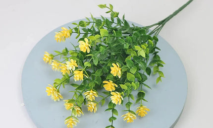 Buchet de Flori Artificiale Rezistente la UV - Decorațiuni Elegante pentru Interior și Exterior