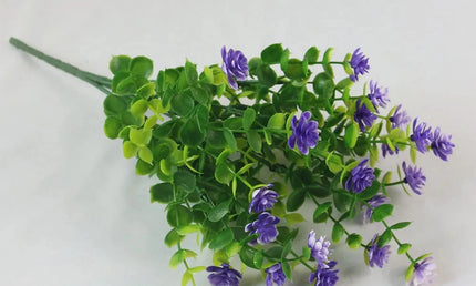Buchet de Flori Artificiale Rezistente la UV - Decorațiuni Elegante pentru Interior și Exterior