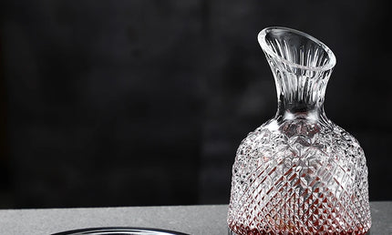 Decantor Rotativ Elegant din Cristal 1500ml