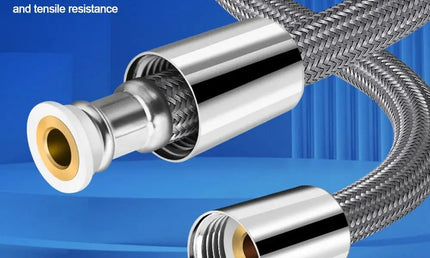 Furtun Duș Nylon Flexibil – 1.5/2.0 Metri, Presiune Ridicată, Antifracție