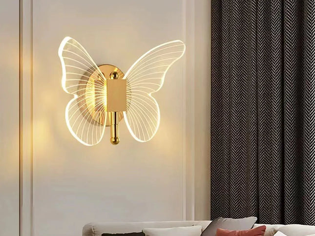 Aplica LED Fluture – Lumină Modernă Reglabilă pentru Dormitor și Interior