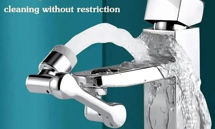 Set 2 Extensoare pentru Robinet cu Braț Mecanic – Rotire 1080° pentru Chiuvetă Baie