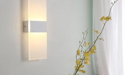 Aplica LED Modernă cu Senzor Tactil și Mișcare – Lumină Nocturnă pentru Dormitor