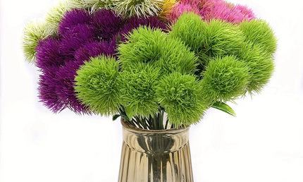 Set 10 Flori Decorative Artificiale Păpădie – Decor Versatil pentru Nunți, Casă și Grădină, Ușor de Întreținut