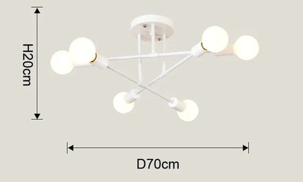 Lampă Suspendată Minimalistă, pentru Dormitor și Living