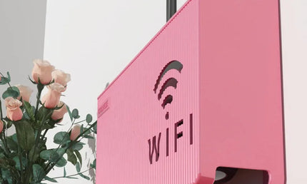 Suport Mască de Perete din Plastic ABS pentru mascare Router WiFi