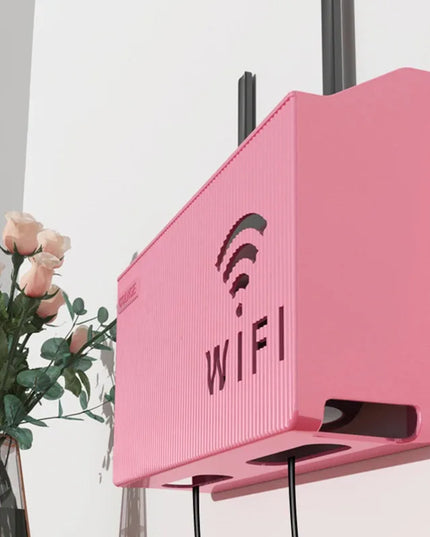 Suport Mască de Perete din Plastic ABS pentru mascare Router WiFi