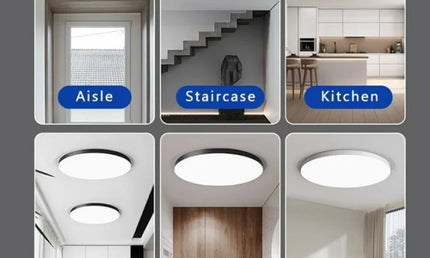 Lumină LED pentru tavan, impermeabilă, rezistentă la praf și la coroziune – corpuri de iluminat pentru interior