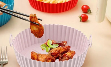 Formă din Silicon Alimentar Antiaderent Reutilizabil pentru Friteuză