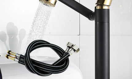 Robinet Lavoar cu Rotație 1080° – Mixer Apă Caldă și Rece, Antistropire