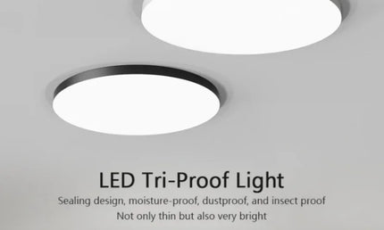 Lumină LED pentru tavan, impermeabilă, rezistentă la praf și la coroziune – corpuri de iluminat pentru interior